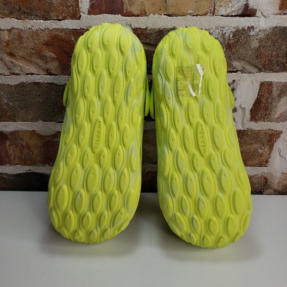 Merrell Womens Hydro Moc Pomelo Water croc shoes Size 9 volt Yellow NEW! - Picture 7 of 9
